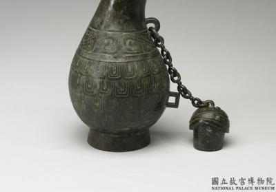 图片[3]-Gourd-shaped hu vessel with a lid, Spring and Autumn period (770-476 BCE)-China Archive